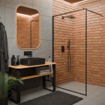 INVENA - Umyvadlová podomítková baterie Paros Trend, černá BP-09-U04-L