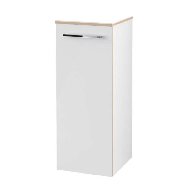 VILLEROY & BOCH - Avento Boční skříňka, 35x89x37 cm, 1 dvířka, Crystal White A89501B4