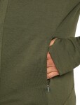 Pánská merino mikina s kapucí ICEBREAKER Mens 260 Quantum IV LS Zip Hoodie, Loden velikost: S