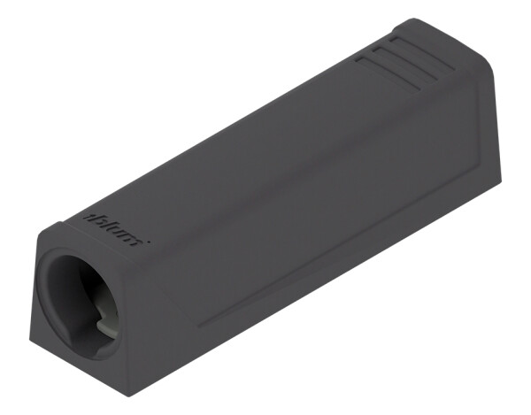 BLUM 956.1201 adaptér přímý pro Tip-on krátký 50mm, vrut, karbon černá CS (497009)