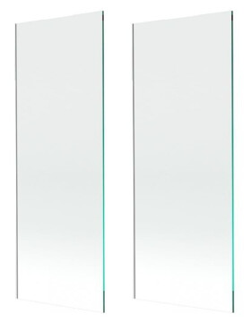 LUNAR sklo vanové zástěny F+S 130x150 cm 8 mm transparent levé 897-130-100-00-00-L