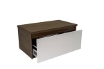 Koupelnová skříňka s krycí deskou Naturel Monza 79x30x45 cm ořech mat MONZA80WN MONZA80WN