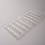 Cake star Transparentní box na makronky 23 x 25cm na 24ks