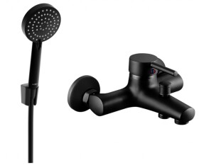 MEXEN/S - Lua R75 bateria wannowa z zestawem prysznicowym, chrom