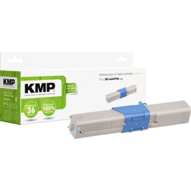KMP Toner náhradní OKI 44469706 kompatibilní azurová 2000 Seiten O-T28 1333,0003 - OKI 44469706 - renovované