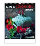 Nástěnný kalendář 2025 Helma - Live Design