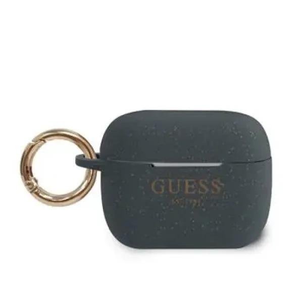Guess AirPods Pro cover Silicone Glitter GUACAPSILGLBL