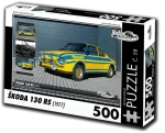 RETRO-AUTA Puzzle č. 58 Škoda 130 RS (1977)