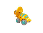 Mamido Dinosaurus na kolečkách Triceratops žlutý