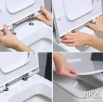 JIKA - Pure WC sedátko, duroplast, bílá H8934213000631