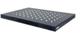 Intellinet rack police černá / Rack police / 19" / 1U / hloubka 345 mm / nosnost 50 kg (712521)