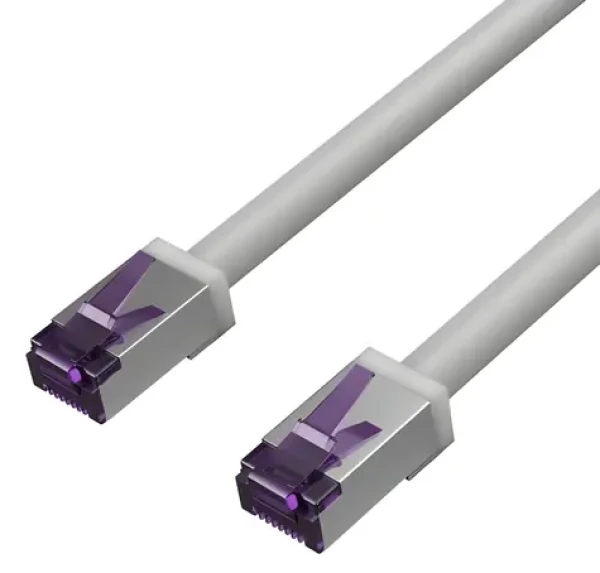Shiverpeaks Cat 6A S/FTP šedá / Patch kabel / 2 m / 500 MHz / RJ-45 (FL31-28030)