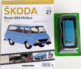 ŠKODA 1203 MINIBUS (1979) + ČASOPIS 1:43