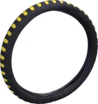 Compass Potah volantu SOFT žlutý / Potah volantu / pěnový / 37-39 cm (06416)