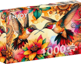 Puzzle Útočiště kolibříků 1000 dílků