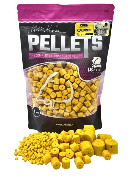 LK Baits Kukuřičné pelety Corn Pellets,LK Baits Kukuřičné pelety Corn Pellets