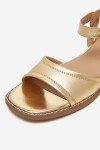 Sandály Lasocki WI33-CS853-HM-03 Přírodní kůže (useň) - Lícová