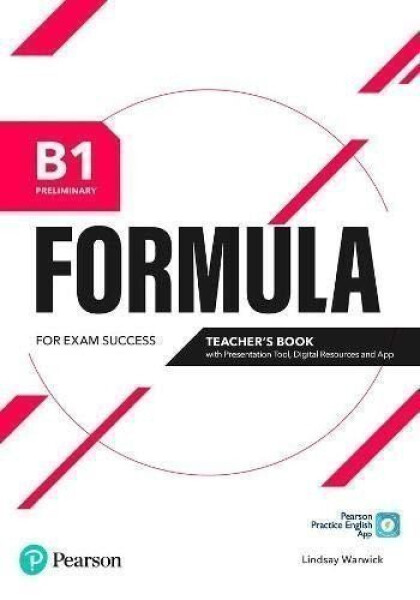 Formula B1 Preliminary Teacher´s Book with Online Access - Lindsay Warwick