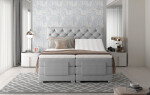 Boxspring Clover Rozměr: 140 x 200 cm, látka: Dora 21