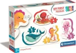 Clementoni Moje první PUZZLE Mořští živočichové 4v1
