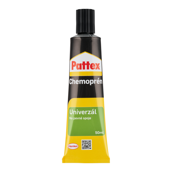 Henkel Pattex Chemoprén - Univerzál kontaktní lepidlo, 50 ml, matně žluté