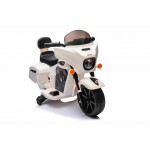 Mamido Dětská elektrická motorka Chopper INDIAN bílá