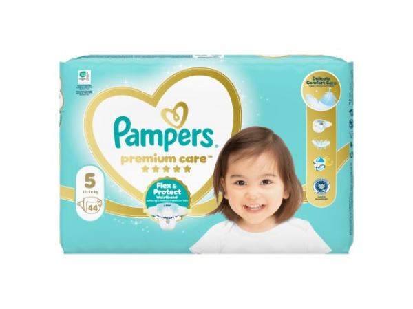 Pampers Premium Care, vel. 5, 44 ks