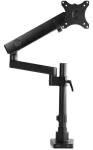 StarTech Stolní rameno pro monitor černá / Držák monitoru / VESA 75x75-100x100 / 34" / nosnost 8 kg / rotace 90° (ARMPIVOT2USB3)