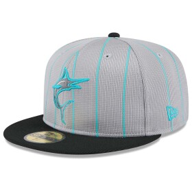 New Era Pánská kšiltovka Miami Marlins MLB Colorway 2025 Batting Practice 59FIFTY Fitted Velikost: 7 3/4