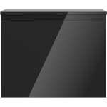 MEXEN/S - Orio koupelnová skříňka pod umyvadlo 60 cm s deskou, 1 šuplík, černá lesk 91A10-06047-1-BFC70