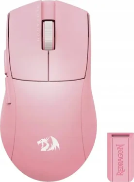 Redragon M916 růžová / Bezdrátová herní myš / optická / 26000 DPI (M916P-PRO)