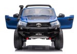 Mamido Dětské elektrické autíčko Toyota Hilux 4x4 lakované modré