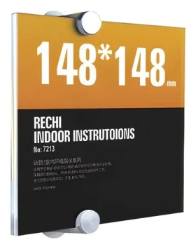 Dveřní cedulka ELITE A4 / Informační tabulka / čirá / A4 (6956526032169)