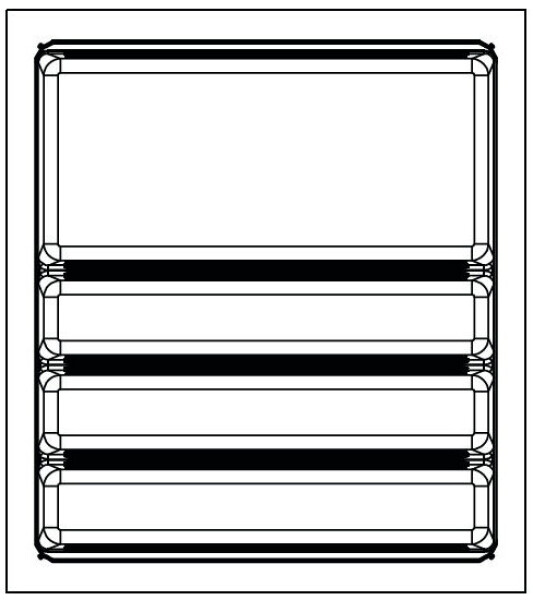 Agoform příborník do zásuvky 600 Scoop II