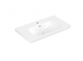 VILLEROY & BOCH - Skyla Umyvadlo, 80x46 cm, s přepadem, otvor pro baterii, alpská bílá 5A518001