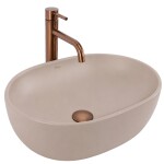 REA - Umyvadlo na desku Focus Taupe REA-U3228