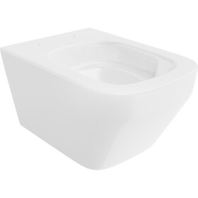 MEXEN - Riva Závěsná WC mísa Rimless Tornado, bílá lesk 3363XX00T