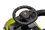 Mamido Dětské odrážedlo auto s vodící tyčí Lamborghini Sian zelené