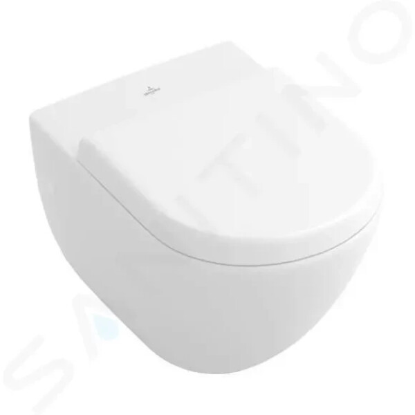 VILLEROY & BOCH - Subway Závěsné WC, ploché splachování, alpská bílá 66031001