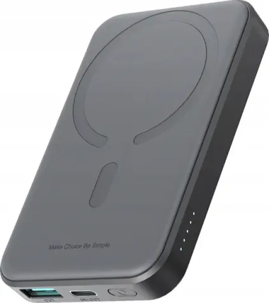 Joyroom JR-W020 Mini černá / Powerbanka / bezdrátová / MagSafe / 10000mAh (JYR037BLK)