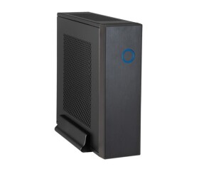CHIEFTEC skříň Compact Series/mini ITX, IX-03B, Black, Alu, 120W adaptér CDP-120ITX EDF_1022437
