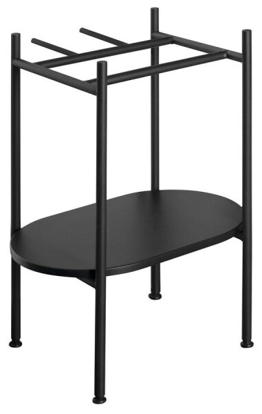 Sapho PUNO konstrukce pod umyvadlo 550x780x360 mm, černá SKA570