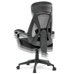Kancelářská židle, houpací mechanismus, černá síťovina, KA-Y309 BK