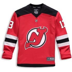 Fanatics Dětský Dres #13 Nico Hischier New Jersey Devils Replica Home Jersey Velikost: L/XL
