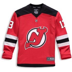 Fanatics Dětský dres #13 Nico Hischier New Jersey Devils NHL Replica Home Jersey Velikost: L/XL