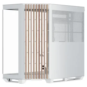 APNX V1 Midi-Tower ATX case bílá-dřevo / ATX / 3x 360 mm ARGB / 1x 120mm ARGB / bez zdroje / průhledná bočnice (APCM-VI01103.21)