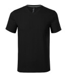 Action V-neck tričko pánské černá S
