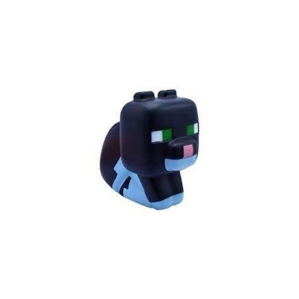 Minecraft Mega Squishme - Kočka černá (2. série)