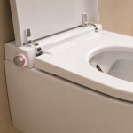 Mereo WC s integrovaným elektronickým bidetem, RIMLESS, 592x380x430 cm, keramické, vč. sedátka VSD110S2