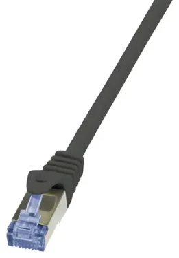 LogiLink PrimeLine černá / Patch kabel / Cat6A / S/FTP / AWG 26/7 / 5 m (CQ3073S)
